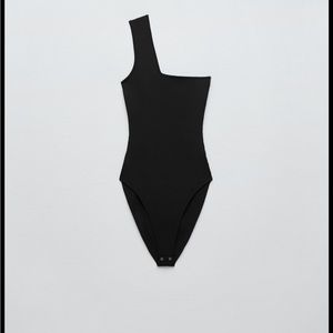 From Zara One shoulder bodysuit